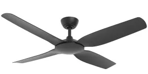 Martec Viper 4 Blade 48" DC Smart WiFi Ceiling Fan with Remote Control Black by Martec, a Ceiling Fans for sale on Style Sourcebook