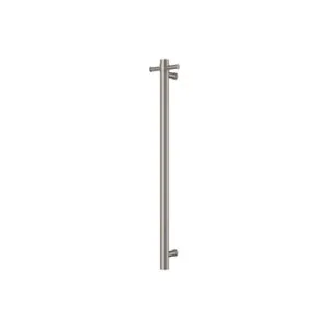 Vertical Heated Towel Rail In Brushed Nickel By Oliveri by Oliveri, a Towel Rails for sale on Style Sourcebook