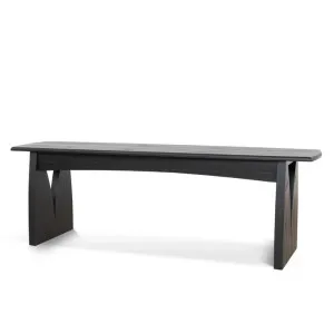 Amano 1.4m Elm Dining Bench - Full Black by Interior Secrets - AfterPay Available by Interior Secrets, a Benches for sale on Style Sourcebook