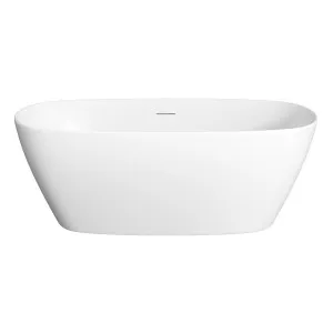 ACACIA Freestanding Bath with Overflow Matte White 1500mm by Highgrove Bathrooms, a Bathtubs for sale on Style Sourcebook