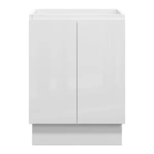AMALFI Floor Mount Vanity 600mm Gloss White by Highgrove Bathrooms, a Vanities for sale on Style Sourcebook