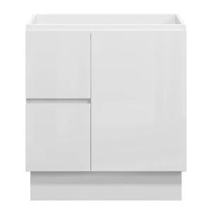 AMALFI Floor Mount Vanity 750mm Gloss White by Highgrove Bathrooms, a Vanities for sale on Style Sourcebook
