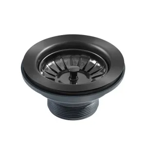 Basket Waste Gunmetal 50mm by Highgrove Bathrooms, a Traps & Wastes for sale on Style Sourcebook