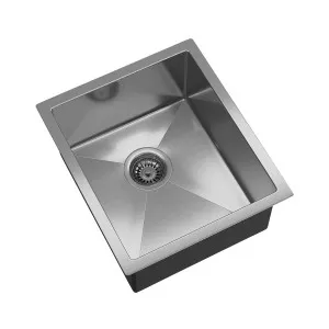 BURAZZO Inset / Undermount Single Bowl Sink 390mm by Highgrove Bathrooms, a Kitchen Sinks for sale on Style Sourcebook
