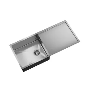 BURAZZO Single Bowl Sink with Drainer 990mm by Highgrove Bathrooms, a Kitchen Sinks for sale on Style Sourcebook
