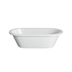 CLASSICO Drop In Bath Gloss White 1565mm by Highgrove Bathrooms, a Bathtubs for sale on Style Sourcebook