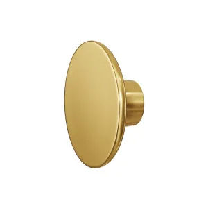 DISH Round Knob Handle 65mm Brushed Brass (each) by Highgrove Bathrooms, a Vanities for sale on Style Sourcebook