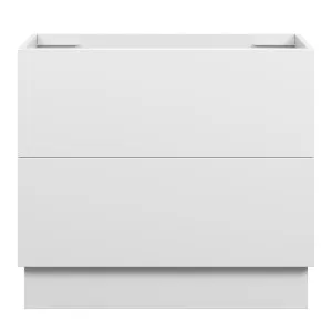EDEN Floor Mount Vanity 900mm Matte White by Highgrove Bathrooms, a Vanities for sale on Style Sourcebook