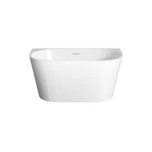 EDEN Freestanding Bath with Overflow Gloss White 1300mm by Highgrove Bathrooms, a Bathtubs for sale on Style Sourcebook