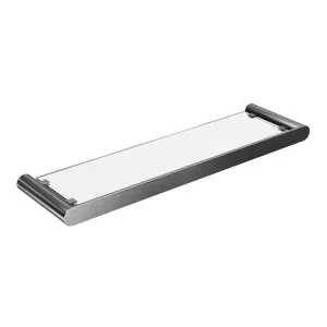 EDEN Glass Shelf Gunmetal by Highgrove Bathrooms, a Shelves & Hooks for sale on Style Sourcebook
