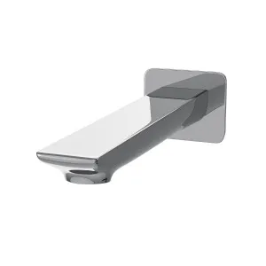EDEN In Wall Bath Spout Chrome 190mm by Highgrove Bathrooms, a Bathroom Taps & Mixers for sale on Style Sourcebook