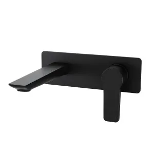 EDEN Nero In Wall Mixer Combination Kit Matte Black by Highgrove Bathrooms, a Bathroom Taps & Mixers for sale on Style Sourcebook