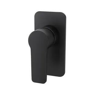 EDEN Nero In Wall Mixer Set Matte Black by Highgrove Bathrooms, a Bathroom Taps & Mixers for sale on Style Sourcebook