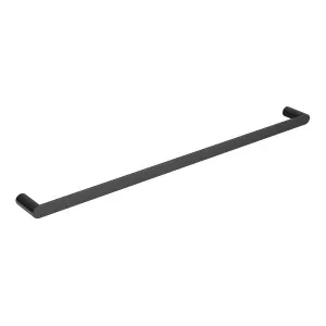EDEN Nero Single Towel Rail Matte Black 800mm by Highgrove Bathrooms, a Towel Rails for sale on Style Sourcebook