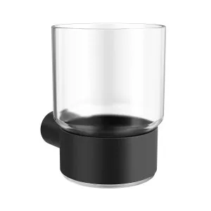 EDEN Nero Single Tumbler Holder Matte Black by Highgrove Bathrooms, a Bathroom Accessories for sale on Style Sourcebook