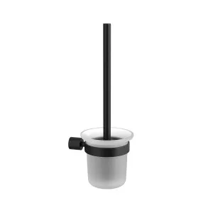 EDEN Nero Toilet Brush Holder Matte Black by Highgrove Bathrooms, a Toilet Brushes & Sets for sale on Style Sourcebook