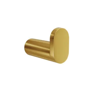 EDEN Robe Hook Brushed Brass by Highgrove Bathrooms, a Shelves & Hooks for sale on Style Sourcebook