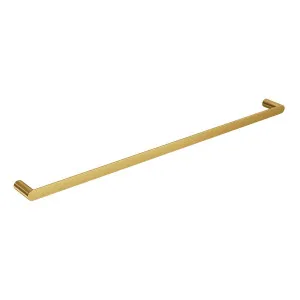 EDEN Single Towel Rail Brushed Brass 900mm by Highgrove Bathrooms, a Towel Rails for sale on Style Sourcebook