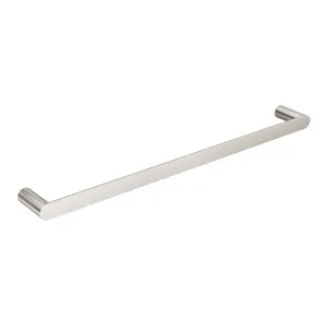 EDEN Single Towel Rail Brushed Nickel 600mm by Highgrove Bathrooms, a Towel Rails for sale on Style Sourcebook