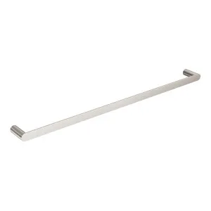 EDEN Single Towel Rail Brushed Nickel 800mm by Highgrove Bathrooms, a Towel Rails for sale on Style Sourcebook