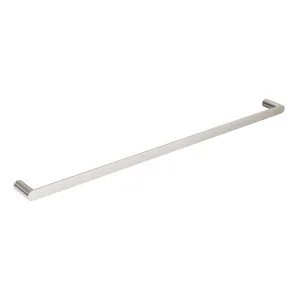 EDEN Single Towel Rail Brushed Nickel 900mm by Highgrove Bathrooms, a Towel Rails for sale on Style Sourcebook