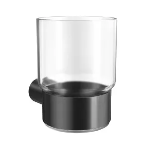 EDEN Single Tumbler Holder Gunmetal by Highgrove Bathrooms, a Bathroom Accessories for sale on Style Sourcebook