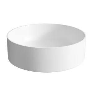 EDEN Solid Surface Bench Mount Basin Matte White by Highgrove Bathrooms, a Basins for sale on Style Sourcebook