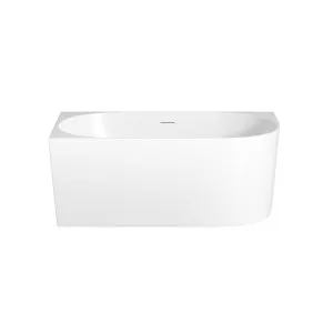 ESSENCE Freestanding Corner Bath LHS with Overflow Gloss White 1500mm by Highgrove Bathrooms, a Bathtubs for sale on Style Sourcebook