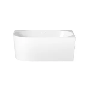 ESSENCE Freestanding Corner Bath RHS with Overflow Gloss White 1500mm by Highgrove Bathrooms, a Bathtubs for sale on Style Sourcebook