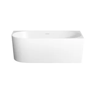 ESSENCE Freestanding Corner Bath RHS with Overflow Matte White 1700mm by Highgrove Bathrooms, a Bathtubs for sale on Style Sourcebook
