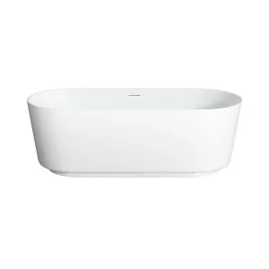 FLORENCE Freestanding Bath with Overflow Gloss White 1700mm by Highgrove Bathrooms, a Bathtubs for sale on Style Sourcebook