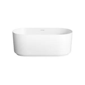 FLORENCE Freestanding Bath with Overflow Matte White 1500mm by Highgrove Bathrooms, a Bathtubs for sale on Style Sourcebook
