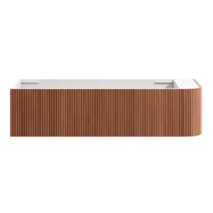 KIMBERLEY Corner Wall Hung Vanity 1350mm Beech Finish by Highgrove Bathrooms, a Vanities for sale on Style Sourcebook