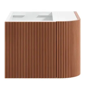 KIMBERLEY Corner Wall Hung Vanity 450mm Beech Finish by Highgrove Bathrooms, a Vanities for sale on Style Sourcebook