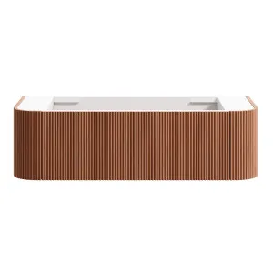 KIMBERLEY Curved Wall Hung Vanity 1200mm Beech Finish by Highgrove Bathrooms, a Vanities for sale on Style Sourcebook