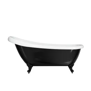 LAWSON Clawfoot Bath Kit Black 1720mm /w Black Feet by Highgrove Bathrooms, a Bathtubs for sale on Style Sourcebook
