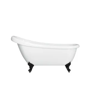 LAWSON Clawfoot Bath Kit White 1570mm /w Black Feet by Highgrove Bathrooms, a Bathtubs for sale on Style Sourcebook