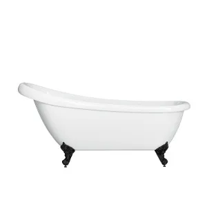 LAWSON Clawfoot Bath Kit White 1720mm /w Black Feet by Highgrove Bathrooms, a Bathtubs for sale on Style Sourcebook