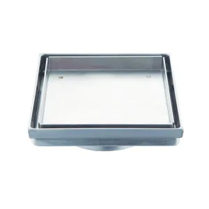 LIDO Square Tile Grate 130mm with DN80 Outlet by Highgrove Bathrooms, a Traps & Wastes for sale on Style Sourcebook