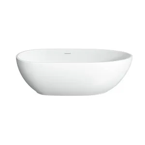 LUCINI Freestanding Bath with Overflow Gloss White 1700mm by Highgrove Bathrooms, a Bathtubs for sale on Style Sourcebook