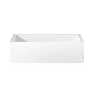 LUGO Freestanding Corner Bath LHS Gloss White 1650mm by Highgrove Bathrooms, a Bathtubs for sale on Style Sourcebook