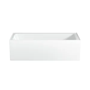 LUGO Freestanding Corner Bath RHS Gloss White 1650mm by Highgrove Bathrooms, a Bathtubs for sale on Style Sourcebook