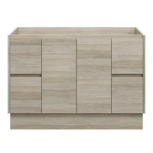 LYRA Floor Mount Vanity 1200mm Oak Laminate by Highgrove Bathrooms, a Vanities for sale on Style Sourcebook