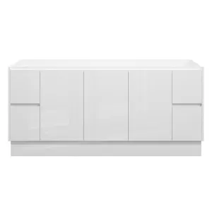 LYRA Floor Mount Vanity 1800mm Gloss White by Highgrove Bathrooms, a Vanities for sale on Style Sourcebook