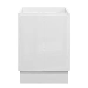 LYRA Floor Mount Vanity 600mm Gloss White by Highgrove Bathrooms, a Vanities for sale on Style Sourcebook