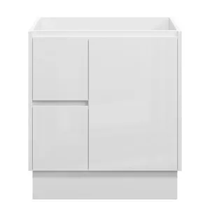 LYRA Floor Mount Vanity 750mm Gloss White by Highgrove Bathrooms, a Vanities for sale on Style Sourcebook