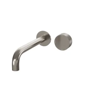 MESH In Wall Progressive Mixer & 220mm Spout Set Brushed Nickel by Highgrove Bathrooms, a Bathroom Taps & Mixers for sale on Style Sourcebook