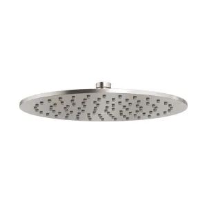 MONSOON Round Shower Head Brushed Nickel 300mm by Highgrove Bathrooms, a Showers for sale on Style Sourcebook