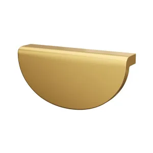 MOON Pull Handle 100mm Brushed Brass (each) by Highgrove Bathrooms, a Vanities for sale on Style Sourcebook
