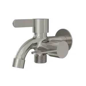 OASIS Garden Tap Brushed Nickel by Highgrove Bathrooms, a Bathroom Taps & Mixers for sale on Style Sourcebook